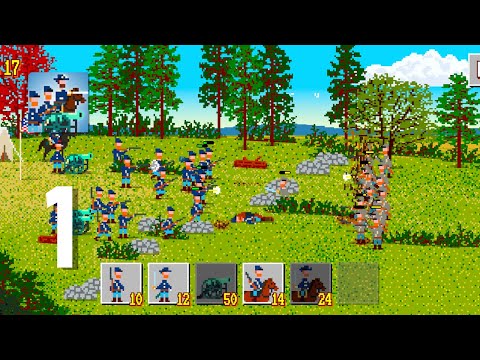 Warlet: The American Civil War - Gameplay Walkthrough Part 1 (Android, IOS)