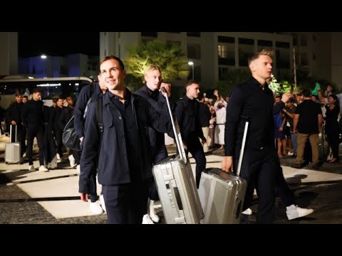 Deutsche Mannschaft im Oman angekommen