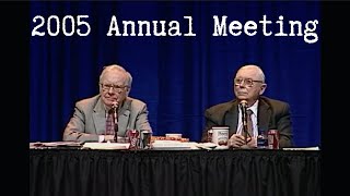 Berkshire Hathaway Annual Meeting 2006 - Full Q&A with Buffett & Munger