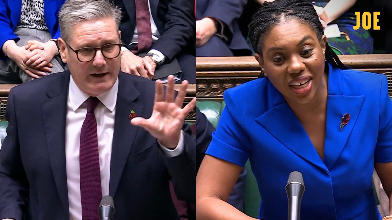 HIGHLIGHTS: Kemi Badenoch takes on Keir Starmer at her first PMQs as Trump wins election