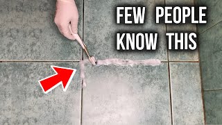 Awesome DIY Cleaner! How to Clean Grout in 1 Minute