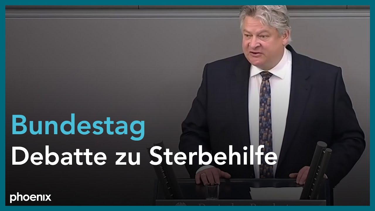 Bundestag: Debatte zu Sterbehilfe am 24.06.22