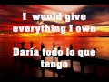 Jude -Everything I Own - sub español   lyrics