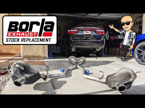 Borla Exhaust on Dodge Durango R/T