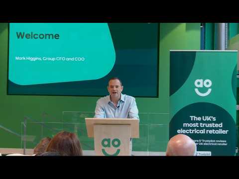 AO World - FY26 Results Presentation - video recording