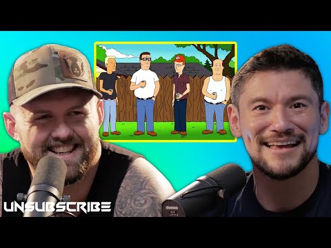 King Of The Hill Is Texas Anime ft. The Fat Electrician | Unsubscribe Podcast Clips