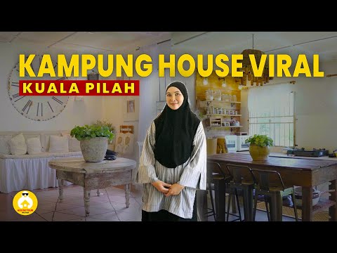 HOUSE TOUR EP 163: RUMAH KAMPUNG KUALA PILAH, 90% OWNER DEKO SENDIRI !!!