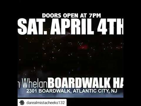 Solo Artist Saxx ,Mr Cheeks Alantic City Promo Get'cha Tix Now! April 4th 2020