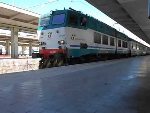 [TRENI]Partenza IC 730 dal binario 4 di PALERMO Centrale