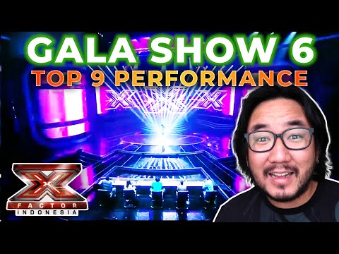 REACTING TO LIVE GALA SHOW 6 (Top 9 Performances) | X FACTOR INDONESIA 2021