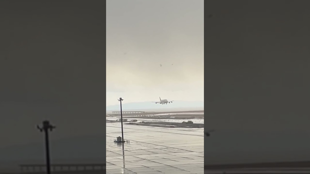 【貴重映像】世界で4機しかいない貴重な飛行機がセントレアにやってきました