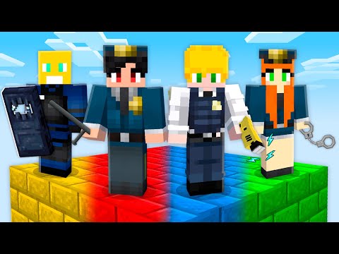 Fui ADOTADO pela Familia de POLICIAIS no minecraft