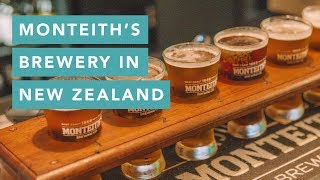 Monteith's Beer Brewery in Greymouth, New Zealand