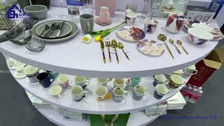 Find 10 tableware products to sell on Amazon? Come to the Canton Fair contact this manufacturer