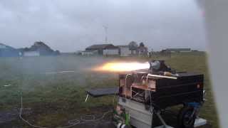 preview picture of video 'Hybrid Rocket Engine Experimental Tests'