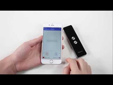 VBESTLIFE Portable Smart Voice Translator Two Way Real Time Multi Language Translation 360p
