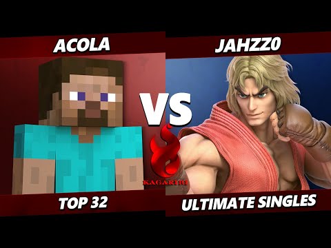 Kagaribi 9 - Acola (Steve) Vs. Jahzzo (Ken) SSBU Ultimate Tournament