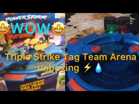 Unboxing Triple Strike Tag Team Arena!!! ⚡️💧