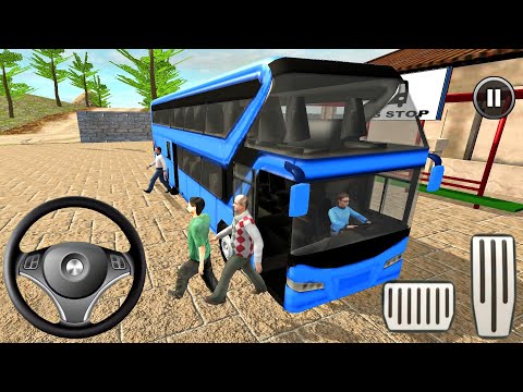 Uphill Mountain Coach Bus Driving Simulator 3D - Android Gameplay 2021