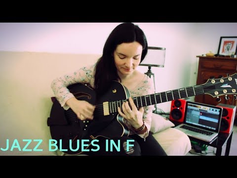 JAZZ BLUES IN F SOLO LESSON FOR GUITAR
