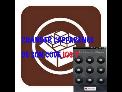 comment modifier code ios 7