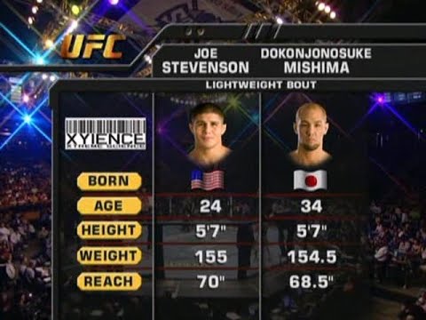 Joe Stevenson vs Dokonjonosuke Mishima full fight