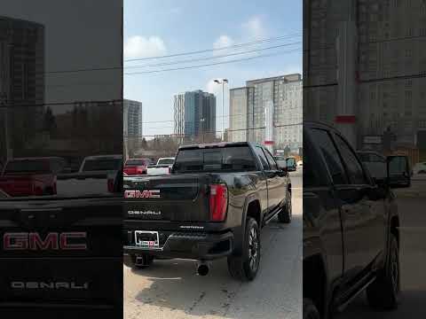 2024 GMC Sierra 2500HD 4WD Crew Cab Standard Box Denali in Black for sale at Forbes Waterloo Toyota in Waterloo, ON