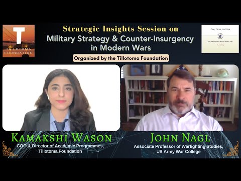 Military Strategy & Counter-Insurgency in Modern Wars - John Nagl | Kamakshi Wason