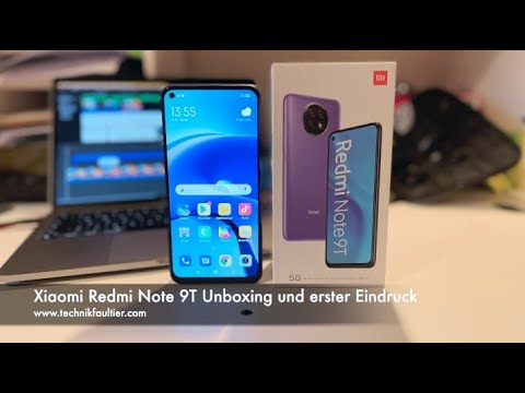 Xiaomi Redmi Note 9T unboxing and first impression