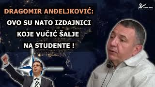 Sad im srpska šajkača i zastava smeta! Anđeljković: O NATO izdajnicima koje Vučić šalje na studente