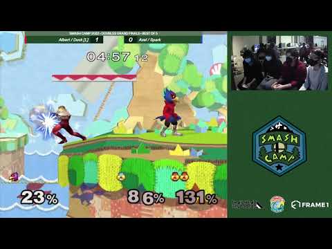 Spark/Azel vs. Albert/Duck - Melee Doubles Grand Finals - Smash Camp 2022
