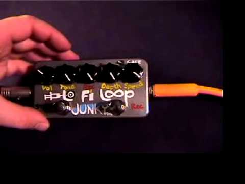 ZVEX Lo-Fi Loop Junky (2004) – Hand-Painted & Signed by Myrold – 1 of 1 (Dated 4/19/04) image 7