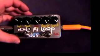 Video thumbnail for Z.VEX Lo-Fi Loop Junky Hand Painted Guitar Pedal by Gear4music Guitars