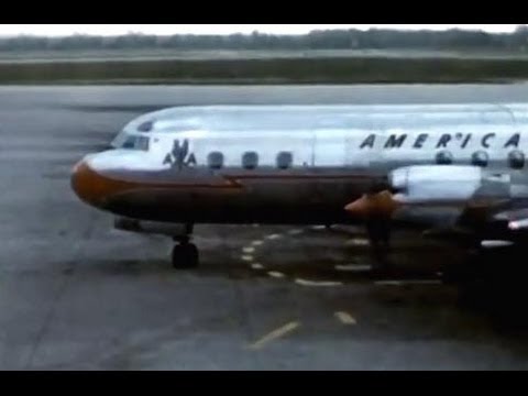 American Lockheed L-188A Electra - "Arrival Detroit" - 1959