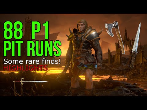 [D2R] 88 Pit Runs - Highlights of Drops From My First Stream Session