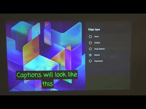 How to Change Subtitle Size, Font, and Color on XIAOMI Mi Smart Projector 2 Pro - Captions Adjust