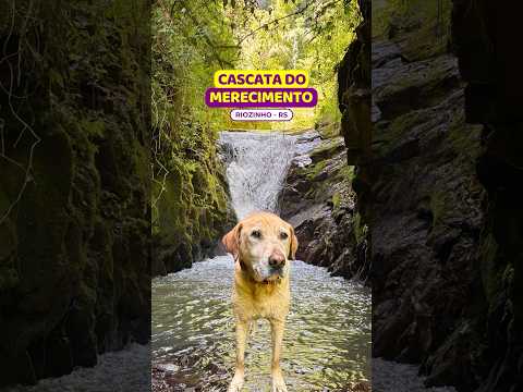 ⚠️CUIDADO nas pedras durante o RIO na #cascatadomerecimento #riozinho