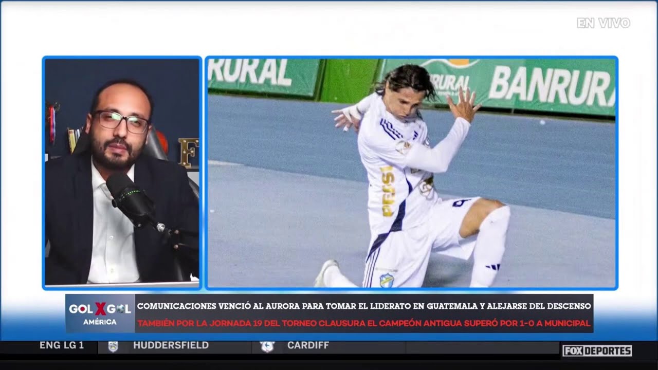 💪 ¡CREMAS EN LA CIMA! | Comunicaciones venció a Aurora y llega líder al clásico | GolXGol