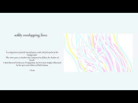 1hour ambient piano + soft pads | inspired by listeners' daily lives and overlapping scenes