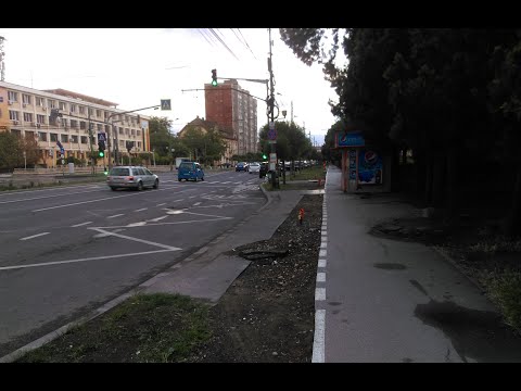 Căutare pistă de biciclete pe Bd. Take Ionescu Timişoara - partea 1