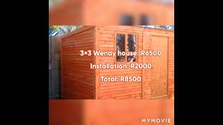 Wendy and Nutec houses