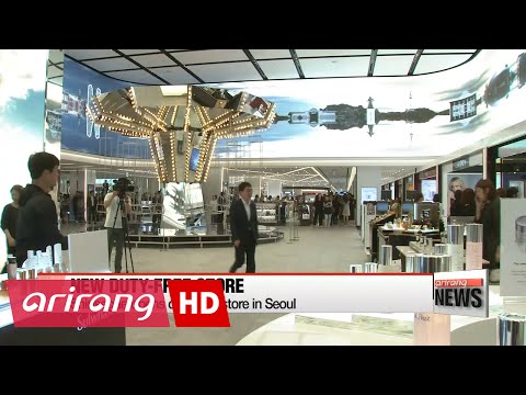 Shinsegae abre loja duty-free em Seul na quarta-feira