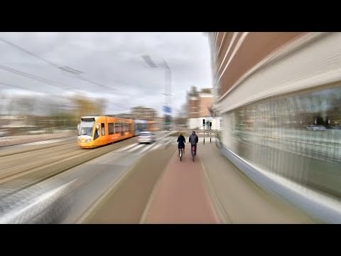 Laan van Meerdervoort (Den Haag) hyperlapse fly-through