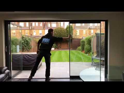 Frameless Glass Curtain Installation - UK