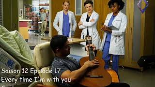 Grey&#39;s anatomy S12E17 - Every time I&#39;m with you - Seal