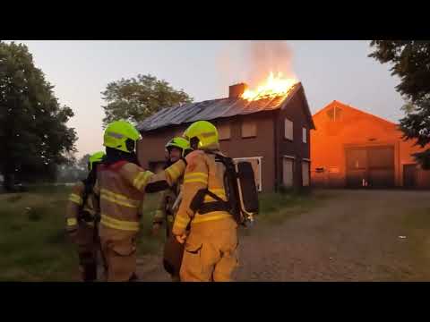 Compilatie brandstichtingen Lunteren - VOLUNTEERS DUTCH FIREFIGHTERS -