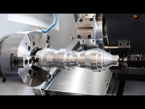 Fastest CNC Lathe Turning Machine Working, Amazing CNC Milling Machine Modern Technology