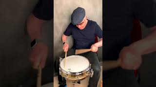 Video thumbnail for Manny Elias Playing Pearl Brass Piccolo Snare Drum by Deborah Bouchard UK