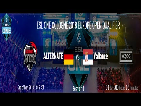 CS:GO LIVE || Valiance vs ALTERNATE aTTaX [RU] || BO3 || ESL One Cologne 2018 Europe