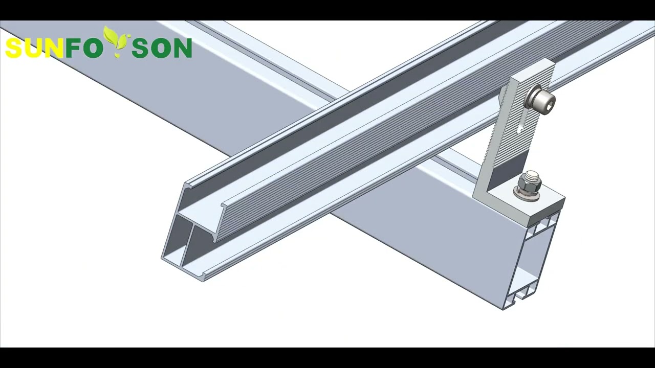 Concrete-Based Ground Mounting System | Stable PV Installation